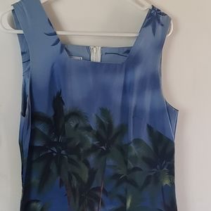Vintage Hawaiian dress size M